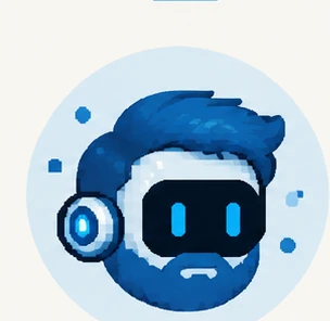 Pixel-Porträt von Carl